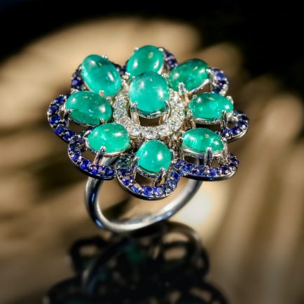 Buy Best Diamond Emerald Ring