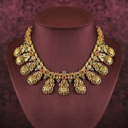 Buy Best Ruby Gold Necklace