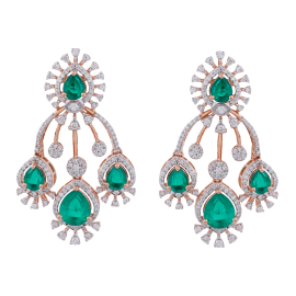 Diamond Earrings for Women from Sri Krishna Jewellers