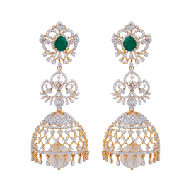 Diamond Earrings for Women from Sri Krishna Jewellers